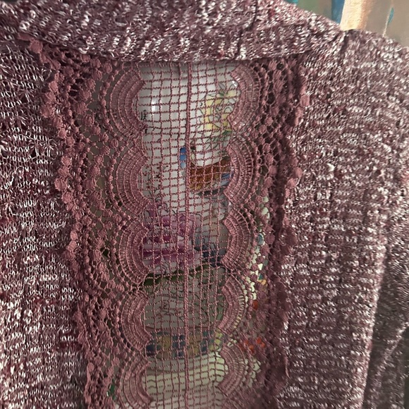 Charlotte Russe Maroon Cardigan - Picture 8 of 16